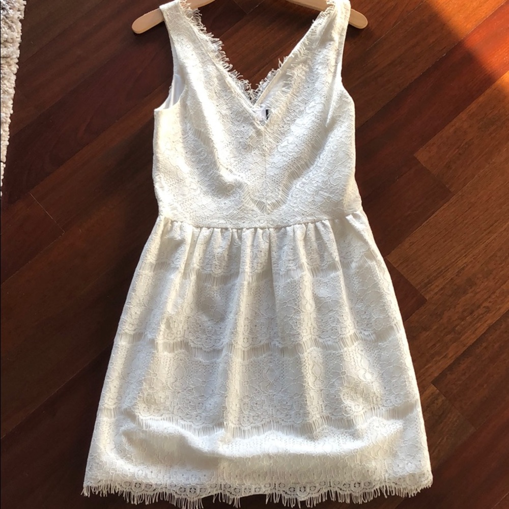 DV by Dolce Vita: Lace Tank Fit and Flare Dress